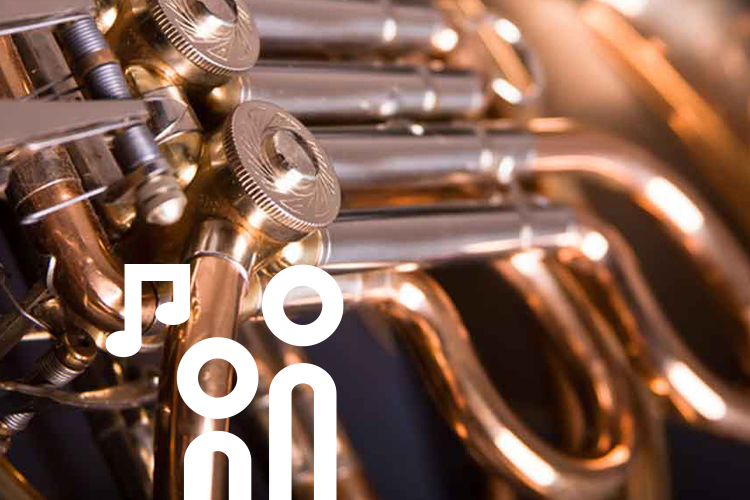 Picture showing a section of a wind instrument.